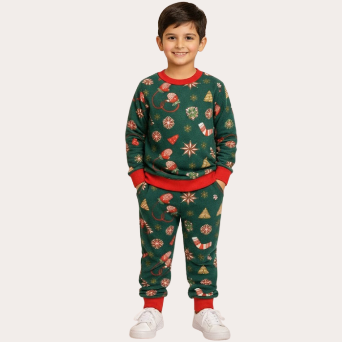 pink winter co ord set (sweatshirt & joggers pink winter co ord set (sweatshirt & joggers